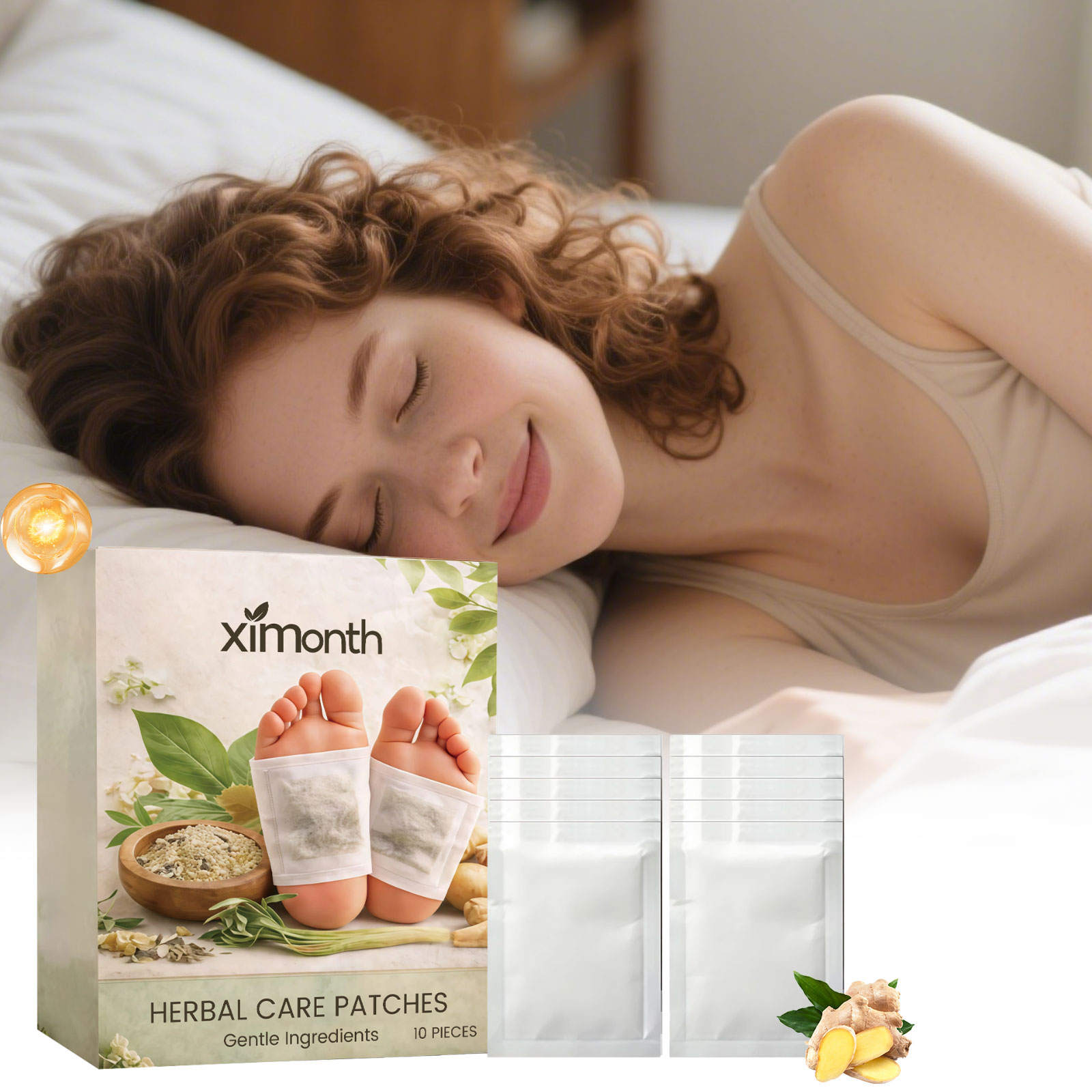 Detox Foot Patch - Patches de Limpeza Profunda para os