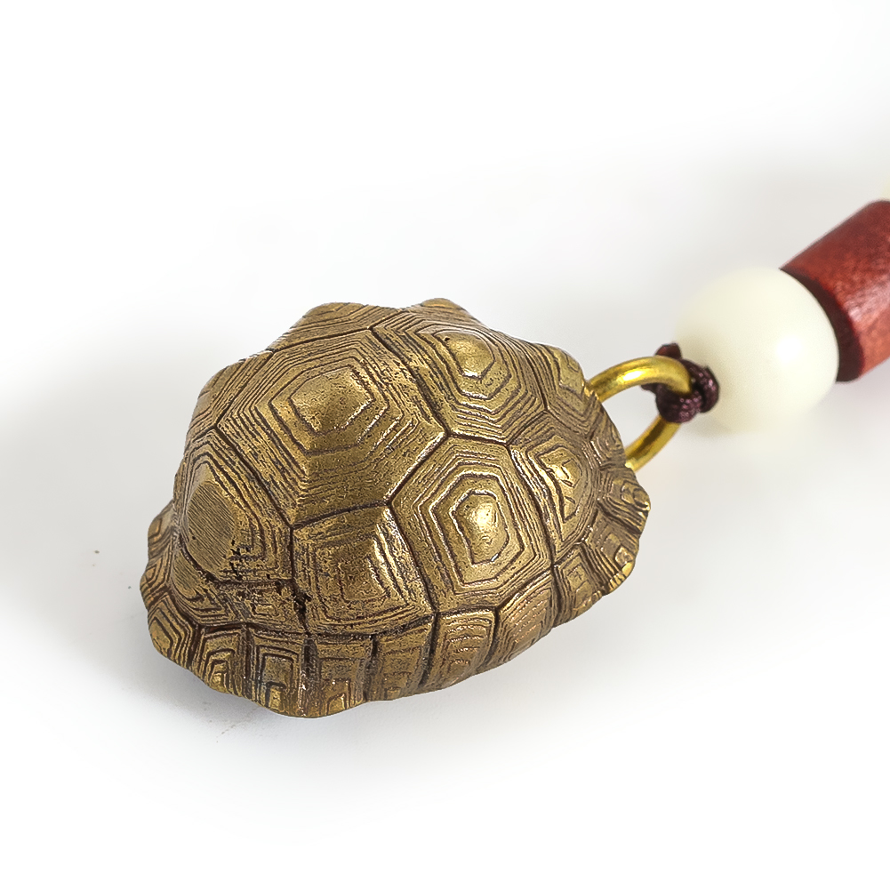 Longevity Health & Wellness Hotel - 1pc artesanal de bronze tartaruga escudo