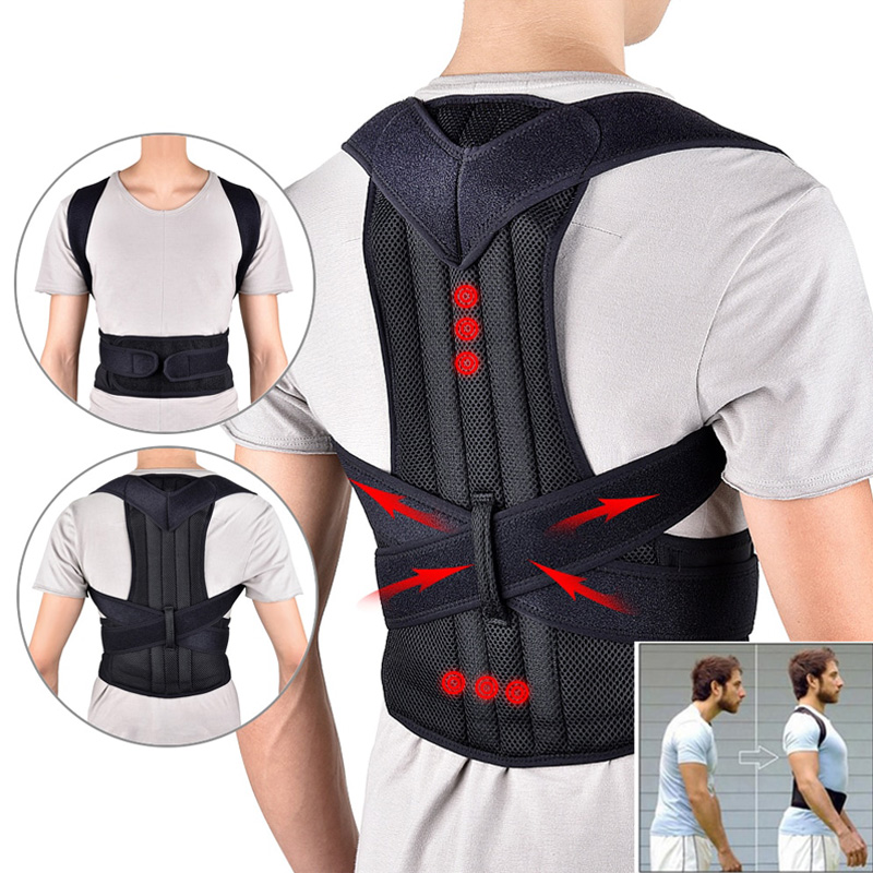Posture Corrector Back Brace - Corretor de postura traseira, cinta para