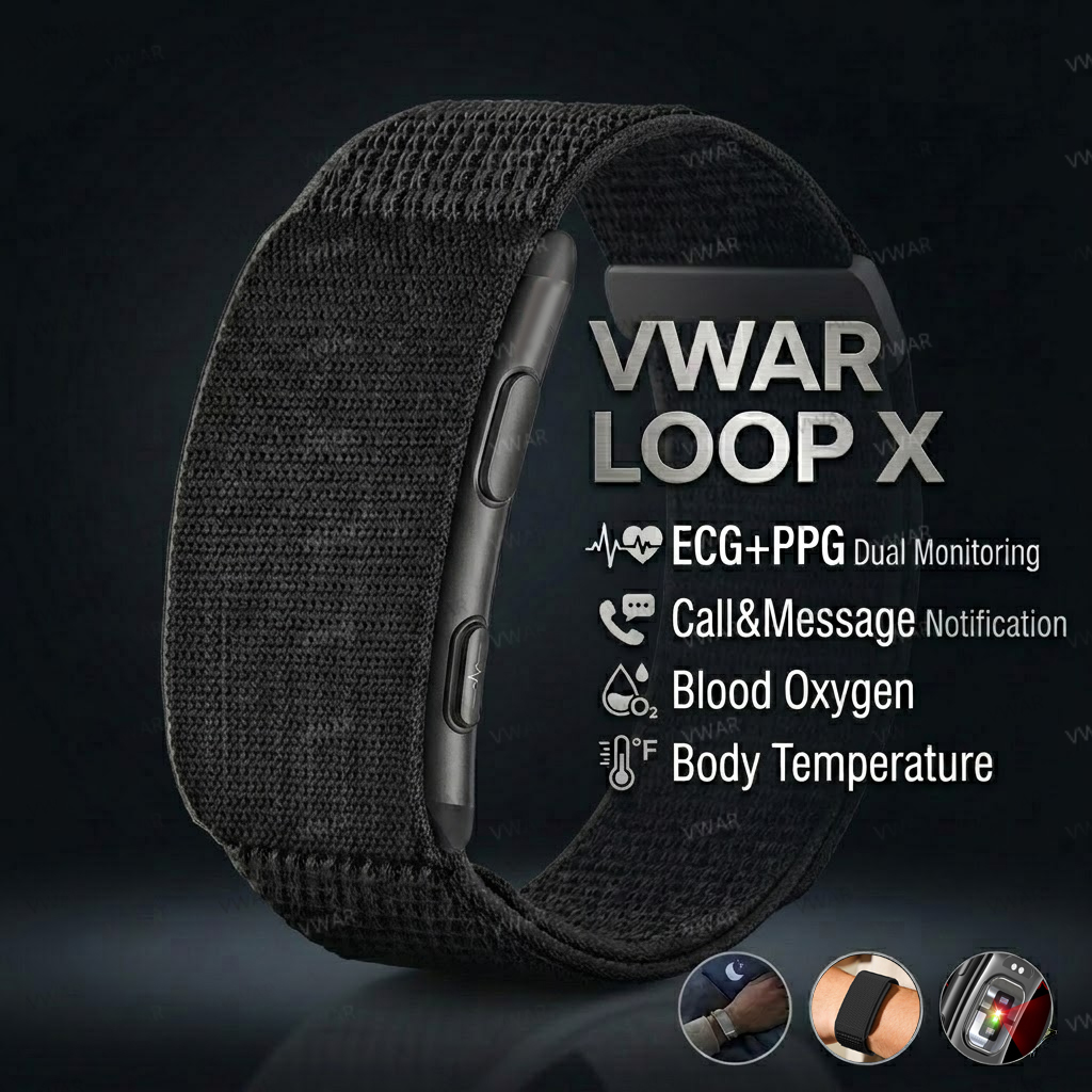 Xbody Health & Wellness Functional Integrative Medicine Office & Medical Spa - Pulseira Inteligente VWAR LOOP X ECG,