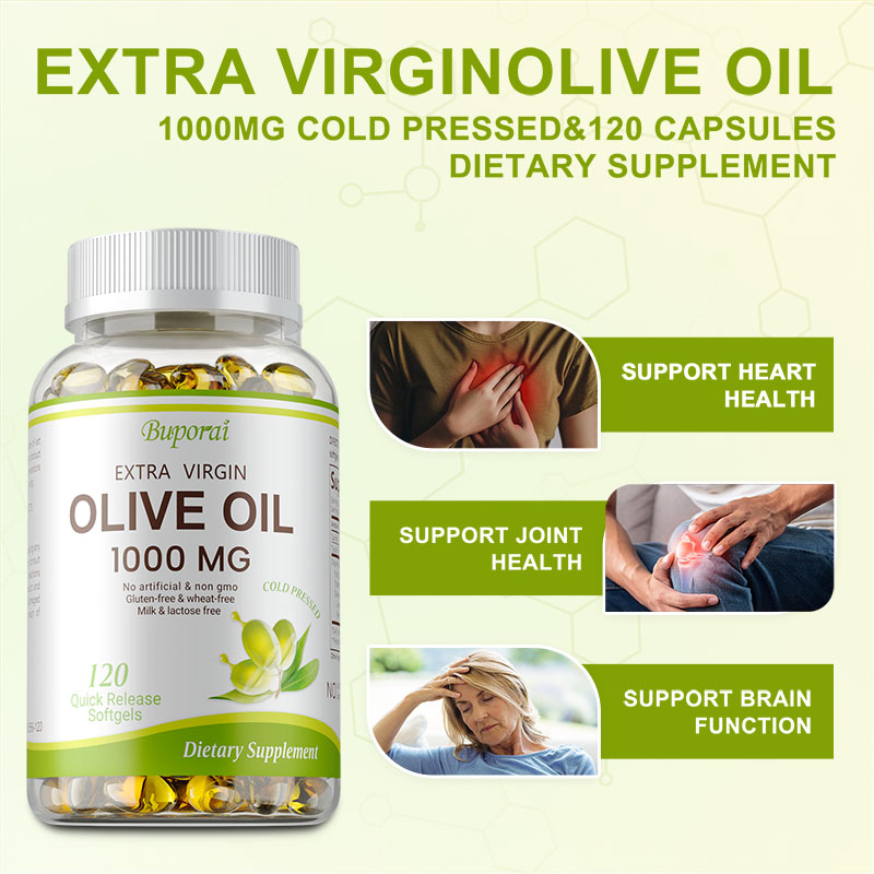 Health And Wellness Promotion - Óleo de Oliva em Cápsulas Softgel