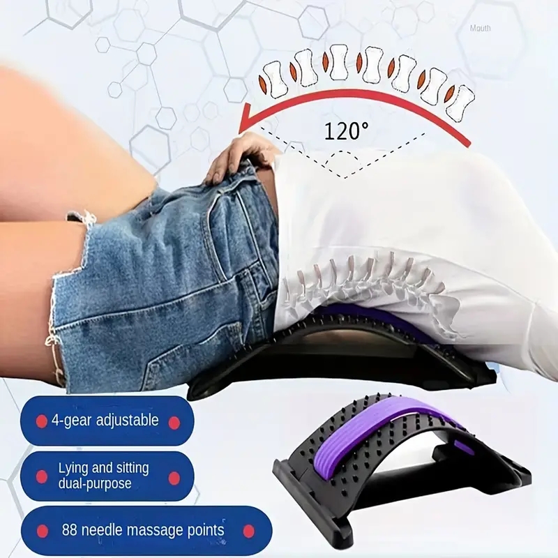 Posture Corrector Back Brace - Massageador Magnético para Costas, Relaxante Muscular,