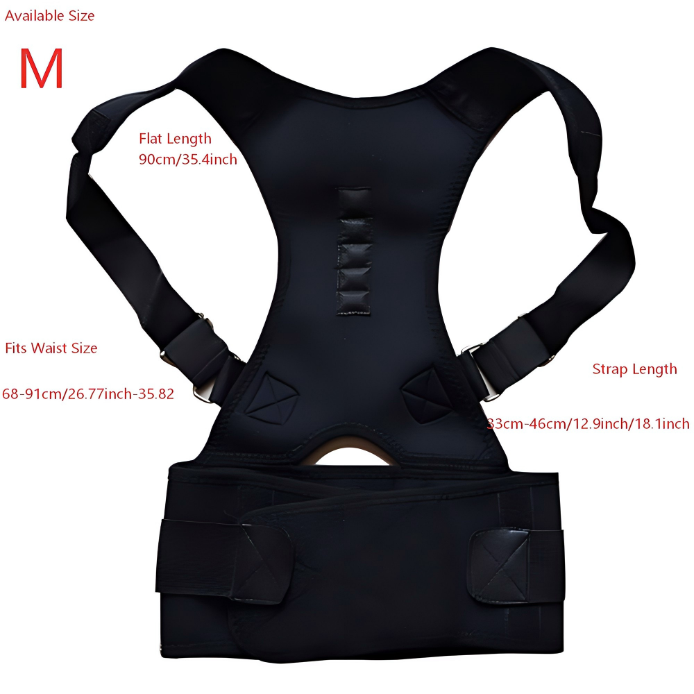 Corretor Postural Magnético pa - Posture Corrector Back Brace avaliação e preço