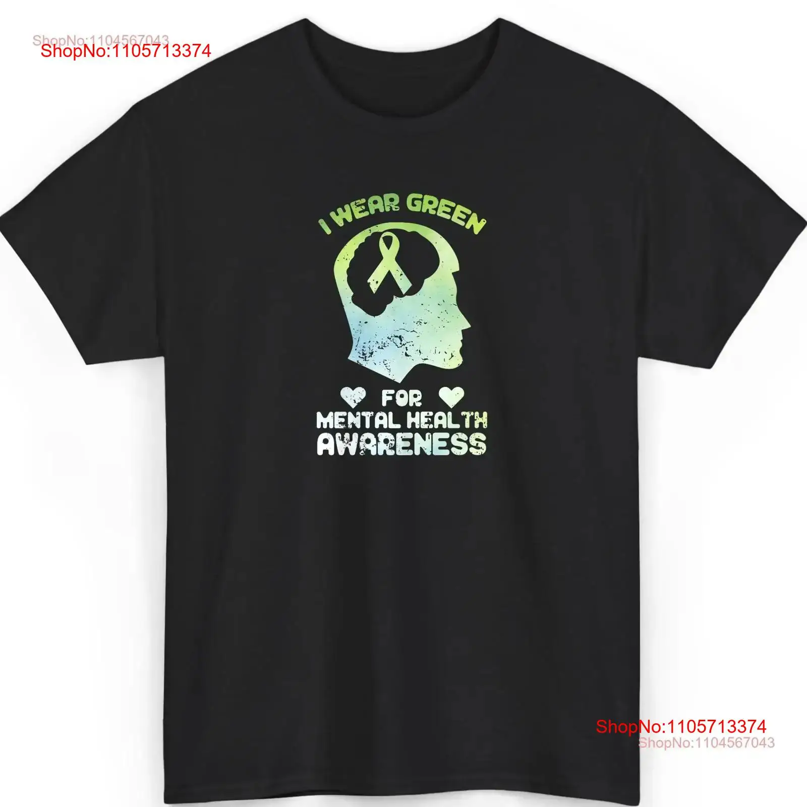 Camiseta de Conscientização so - Health Wellness Mental Health avaliação e preço