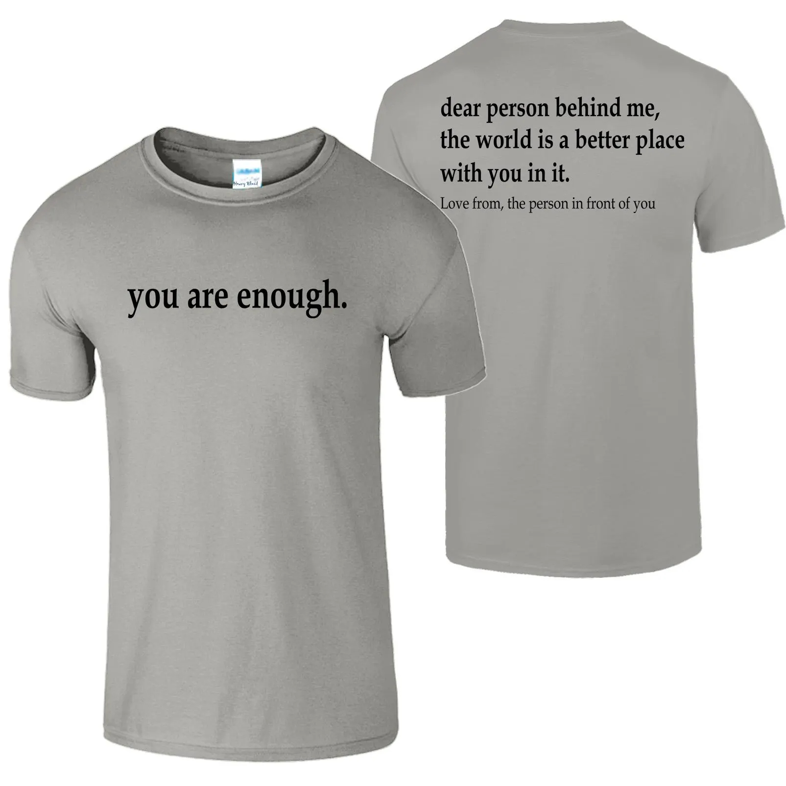 Camiseta Dear Person Behind Me - Health Wellness Mental Health avaliação e preço