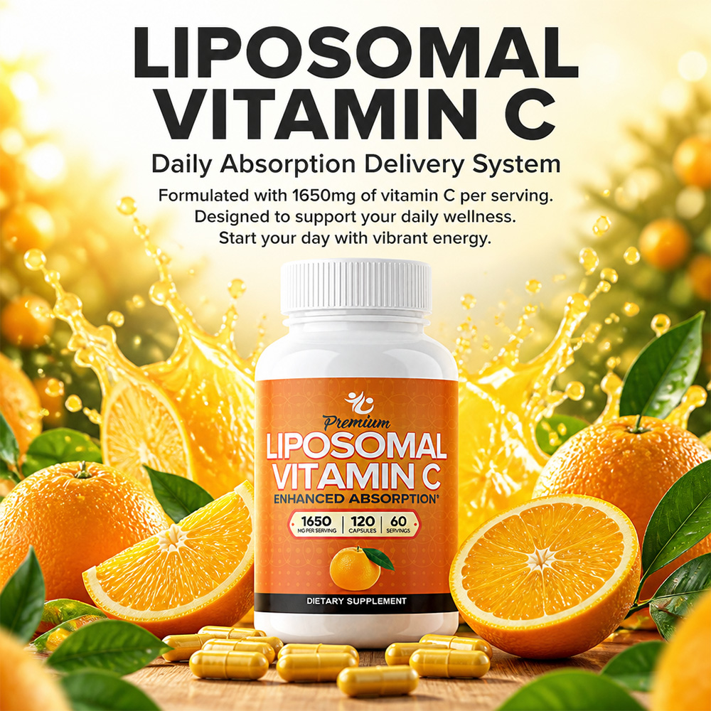 Cápsulas de Vitamina C Liposso - Health And Wellness Promotion avaliação e preço