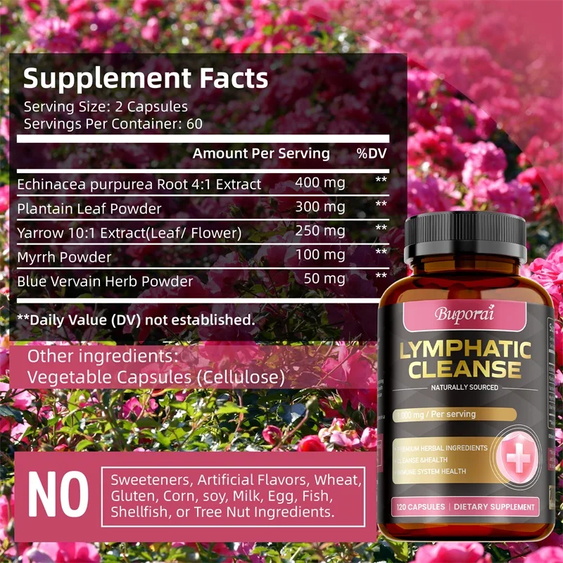 Suplemento de limpeza linfátic - Health And Wellness Promotion avaliação e preço