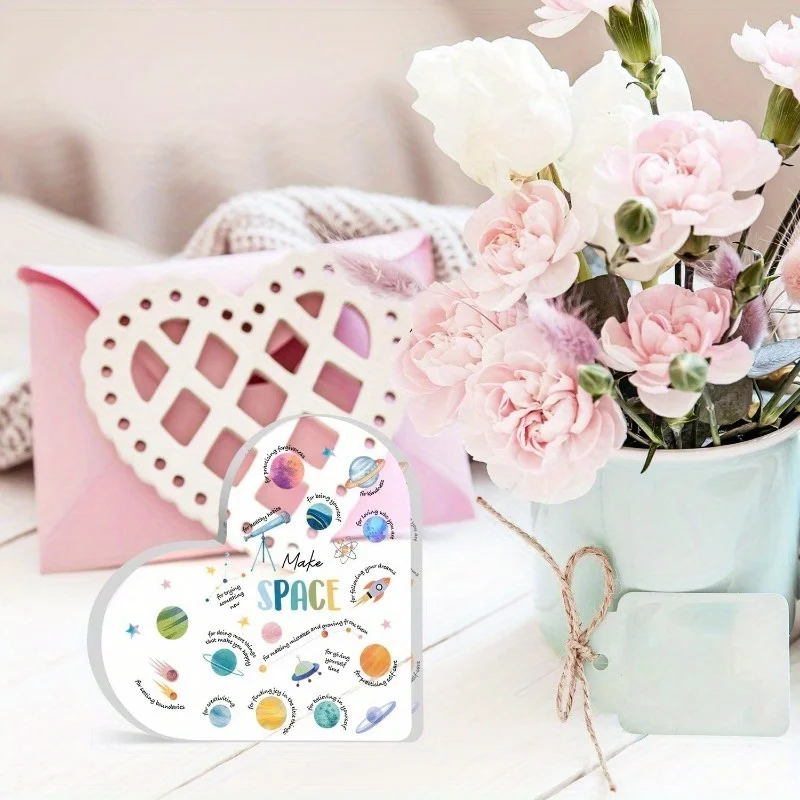 Decoração de Coração em Acríli - Health Wellness Mental Health avaliação e preço