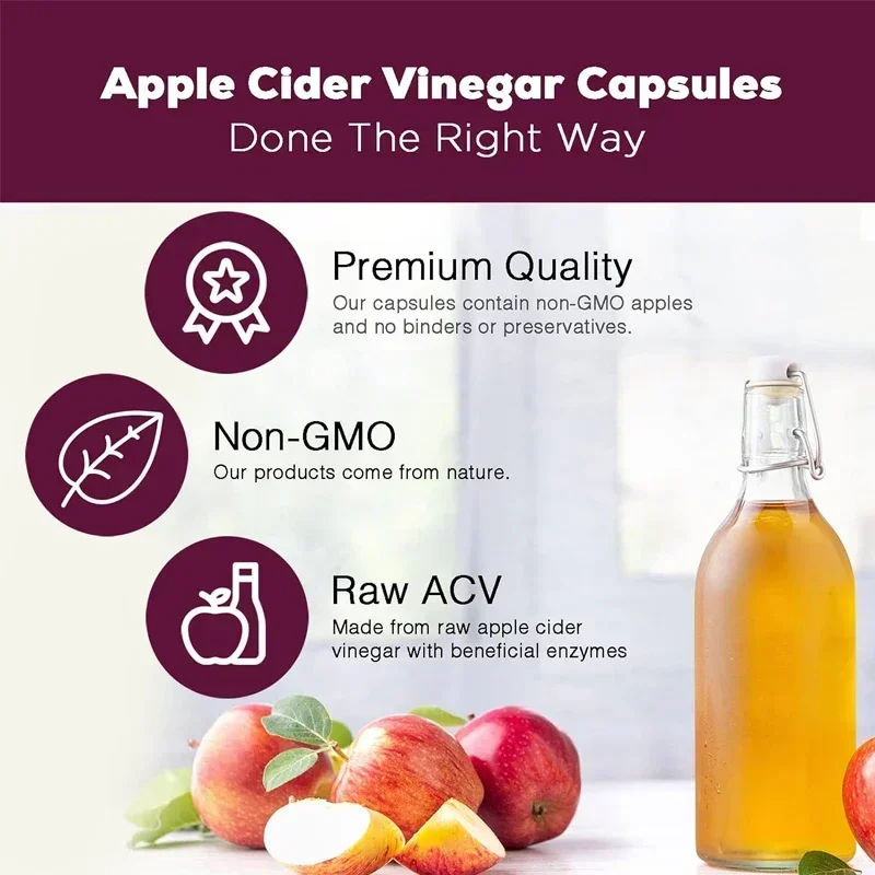 Cápsulas de Vinagre de Maçã -  - Health And Wellness Promotion avaliação e preço