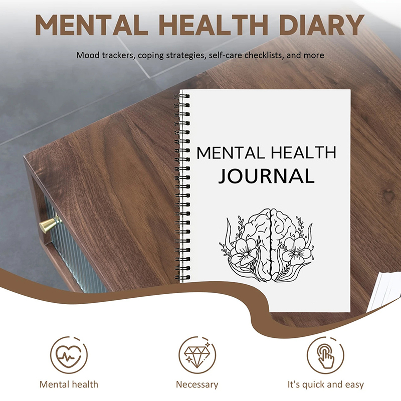 Novo Diário de Saúde Mental, P - Health Wellness Mental Health avaliação e preço