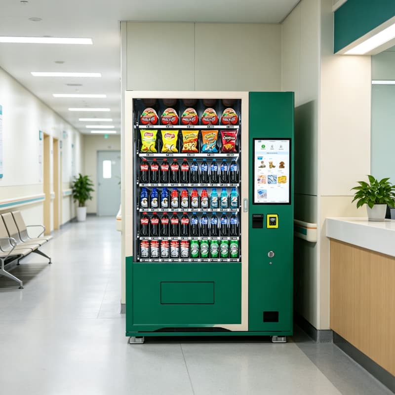 Máquina de Venda Automática de - Health Wellness Club avaliação e preço