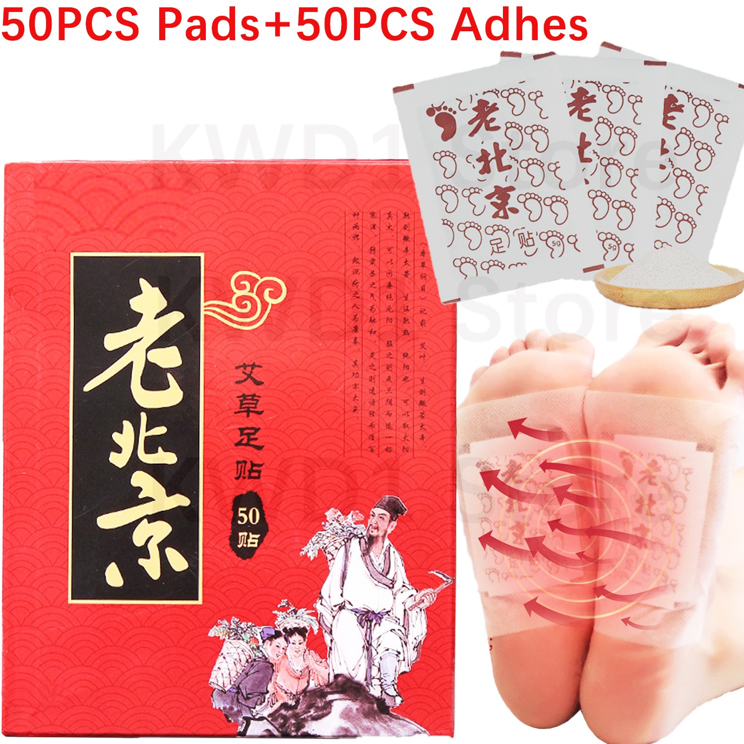 Detox Foot Patch com adesivo e - Detox Foot Patch avaliação e preço