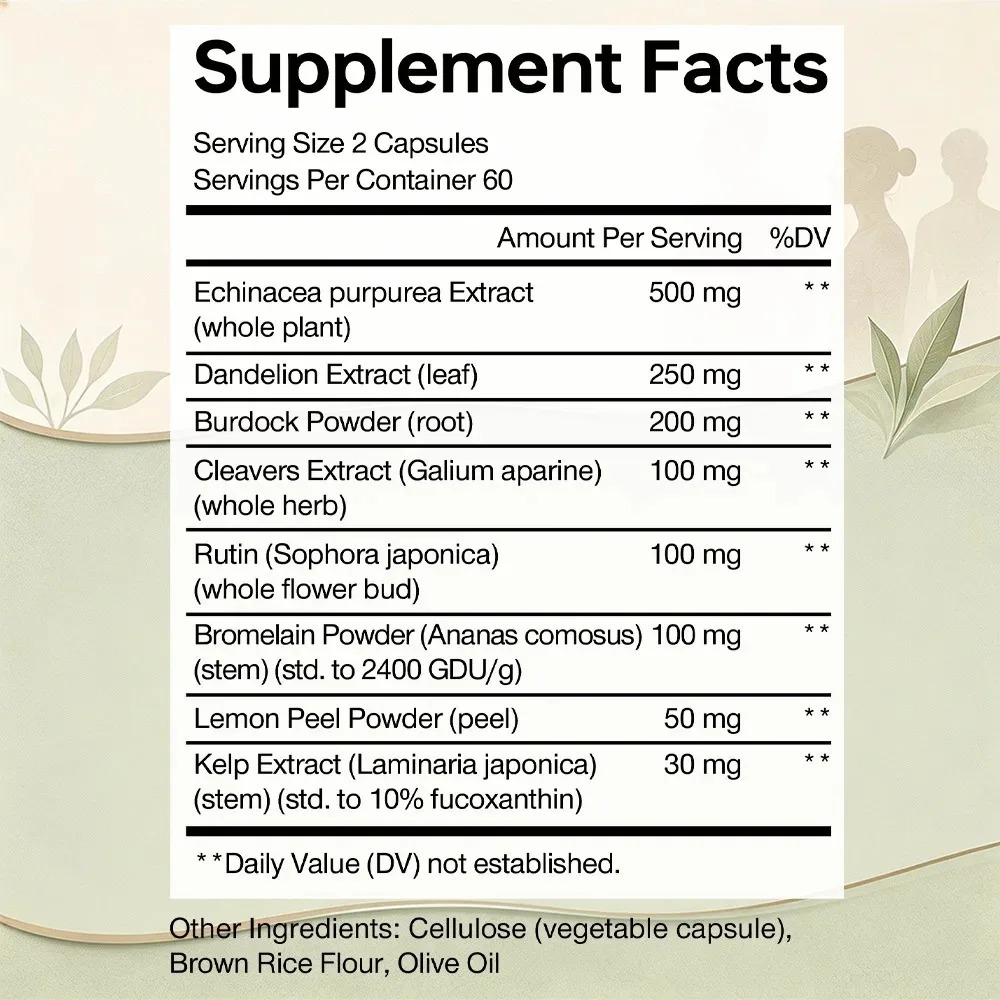 Suplemento para Limpeza Linfát - Health And Wellness Promotion avaliação e preço
