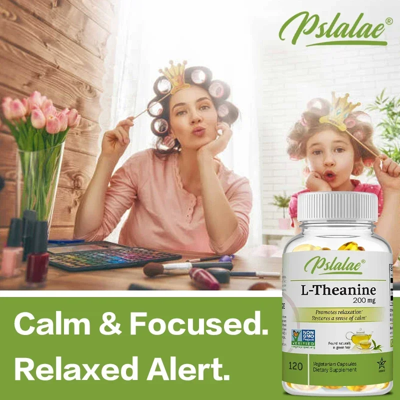 L-Theanina 200 Mg - Relaxament - Health Wellness Mental Health avaliação e preço