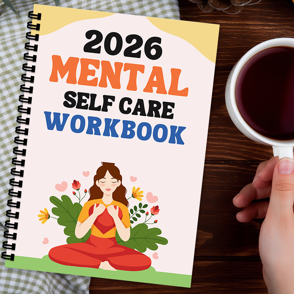 1PC 2026 Caderno de Auto-Cuida - Health Wellness Mental Health avaliação e preço