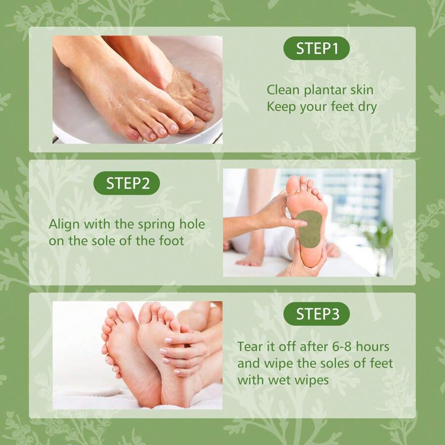 12-60PCS Adesivos Detox para o - Detox Foot Patch avaliação e preço