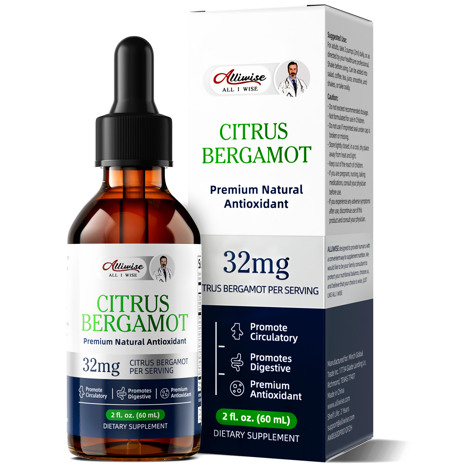 Gotas de Extrato de Bergamota  - Health And Wellness Promotion avaliação e preço